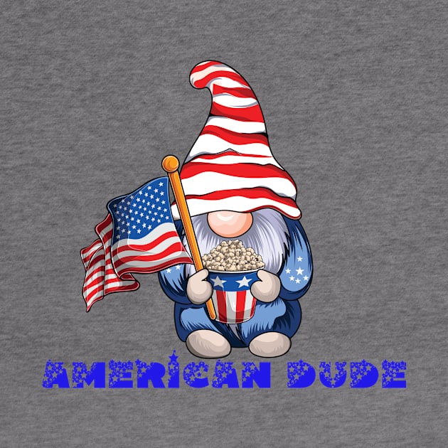 4th Of July Patriotic Gnomes Funny American Flag USA by albaley